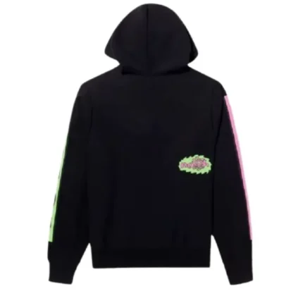 Noah X Adwysd Zip Up Black Hoodie
