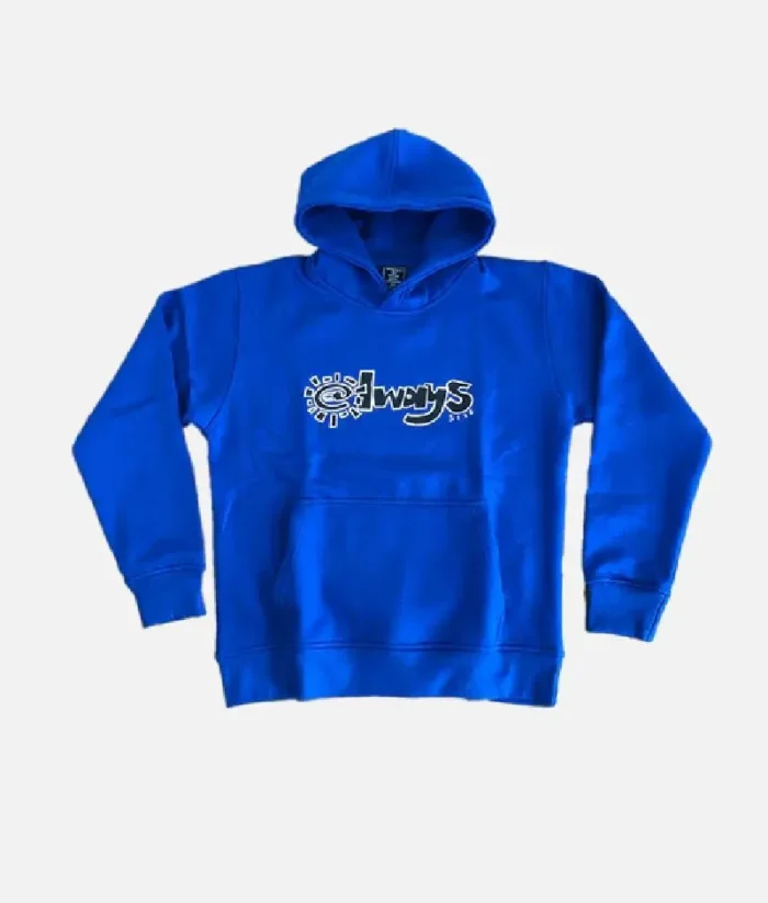 Adwysd Always Hoodie Royal Blue