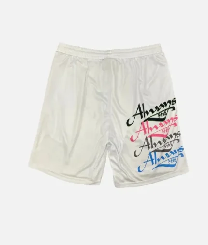 Adwysd Always Court White Shorts