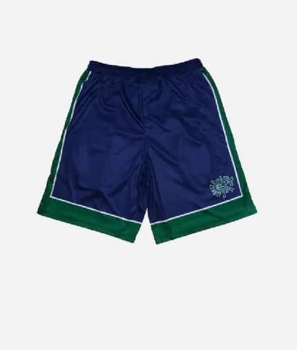 Adwysd Always Court Shorts Navy Green