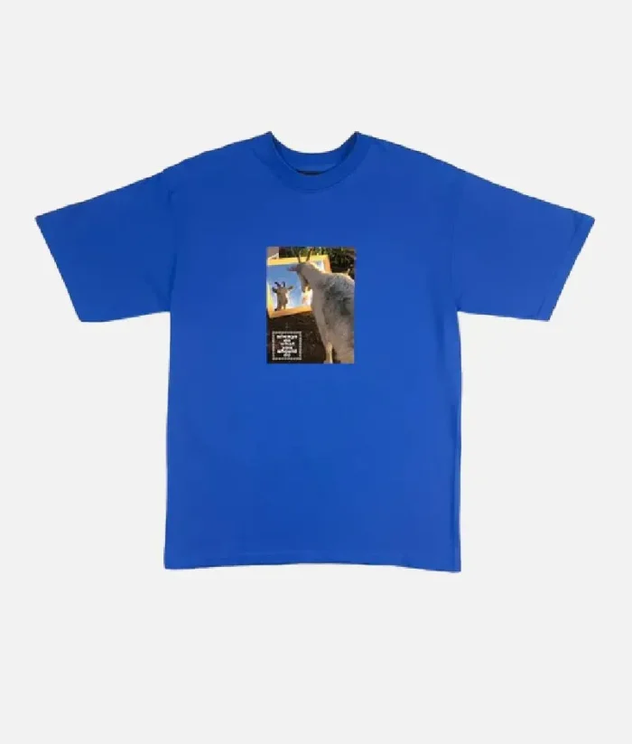 Adwysd Believe T Shirt Royal Blue