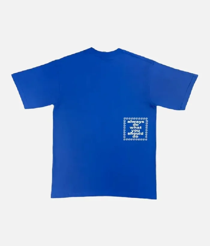 Adwysd Believe T Shirt Royal Blue