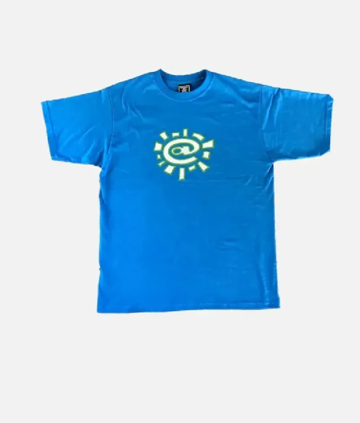 Adwysd @Sun T Shirt Royal Blue