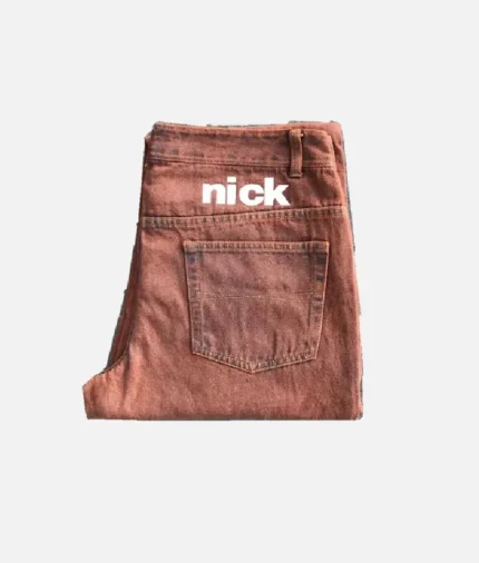 Adwysd Nick Burnt Jeans Orange