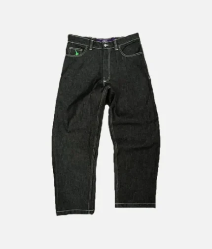 Adwysd Heavy Duty Unisex Jeans Purple