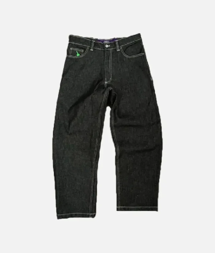 Adwysd Heavy Duty Unisex Jeans Purple