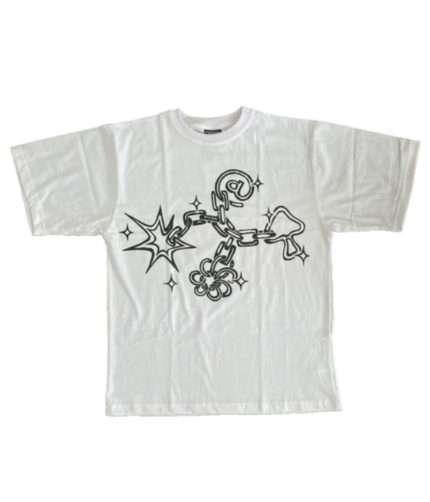 Adwysd Keychain Tshirt White