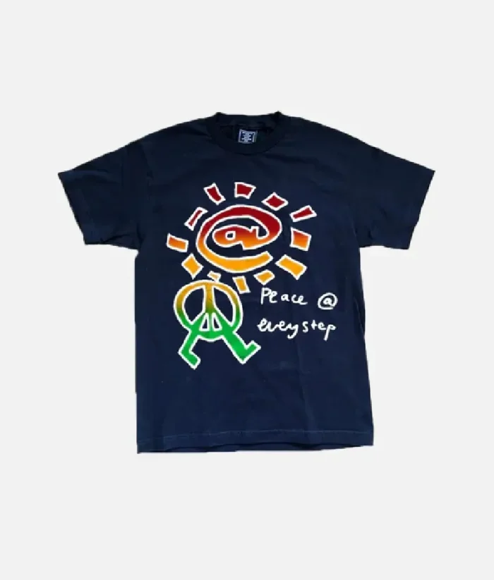 Adwysd Always Peace Navy T Shirt