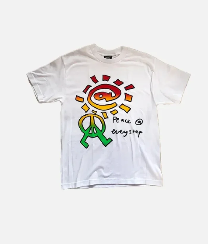 Adwysd Always Peace White T Shirt
