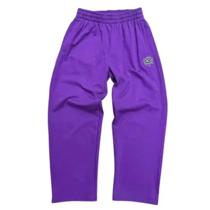 Adwysd Always Premium No Cuff Purple Joggers