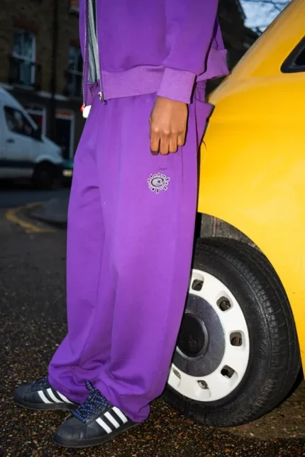 Adwysd Always Premium No Cuff Purple Joggers
