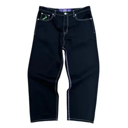Adwysd Always Purple Label Inseam Black Denim