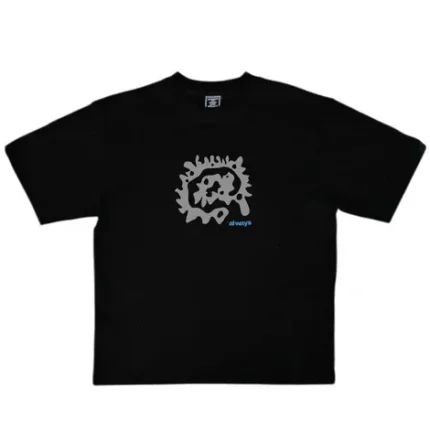 Adwysd Splatter Black T Shirt