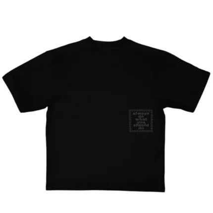 Adwysd Splatter Black T Shirt